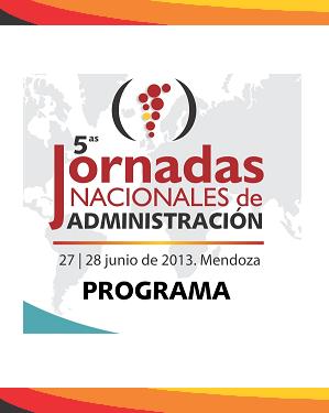 5ta Jornadas Nacionales de Administración.