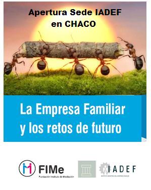 Apertura Sede CHACO del IADEF