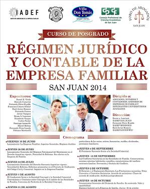 Posgrado · Régimen Jurídico y Contable de la Empresa Familiar