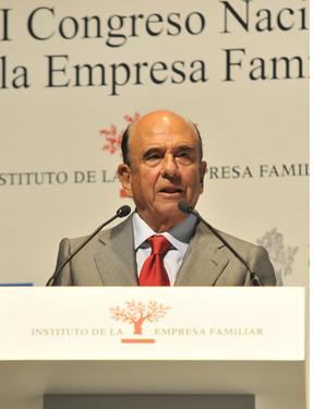 Fallece el presidente del Banco Santander, Emilio Botín
