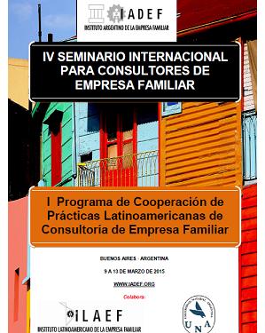 IV Seminario Internacional para Consultores de Empresa Familiar