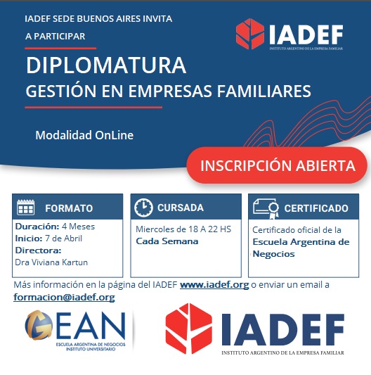 Diplomatura en Gestión en Empresa Familiar