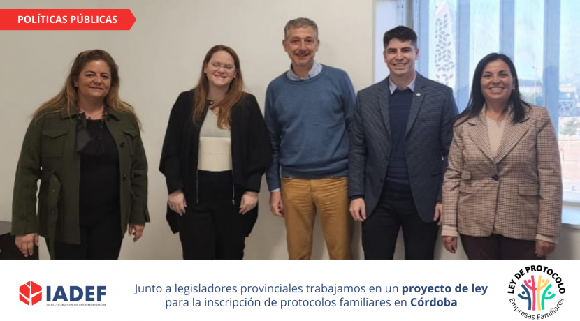 IADEF trabaja en Políticas Públicas en Córdoba