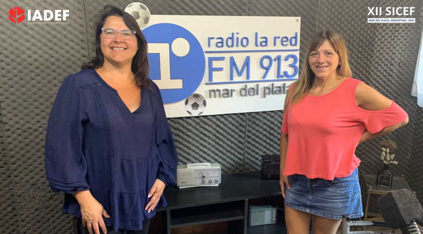 Entrevista a Natalia Christensen en Radio La Red Mar del Plata