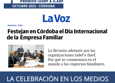 Festejan en Córdoba el Día Internacional de la Empresa Familiar – Nota Diario La Voz
