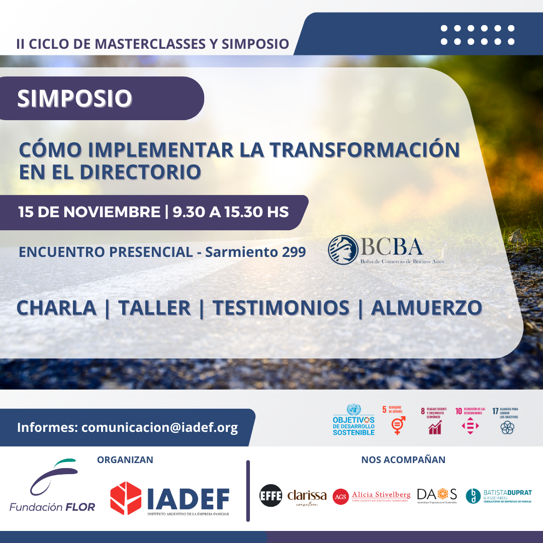 simposio IADEF y FLOR