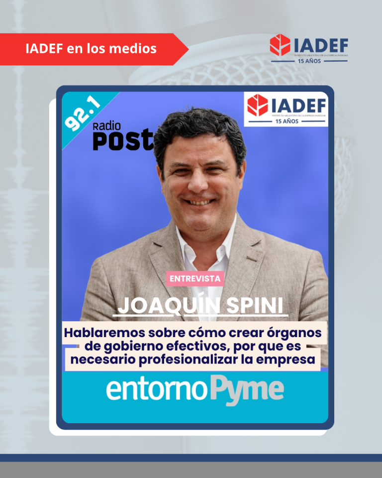 «Los órganos de gobierno son necesarios para el crecimiento de la Empresa Familiar»